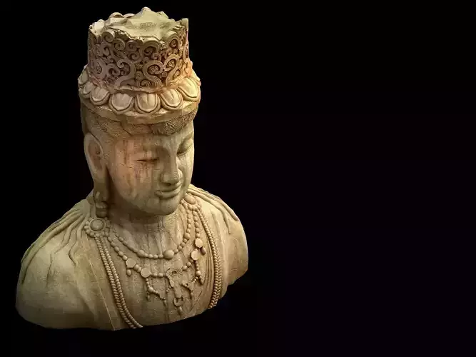 Game Model - Kasai Buddha Traces Forest statue
