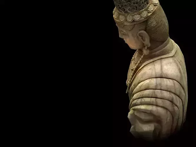 Game Model - Kasai Buddha Traces Forest statue 02