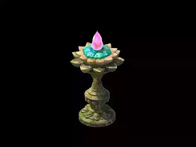 Model - Kaya Buddha Forest Buddha lights Jinlian