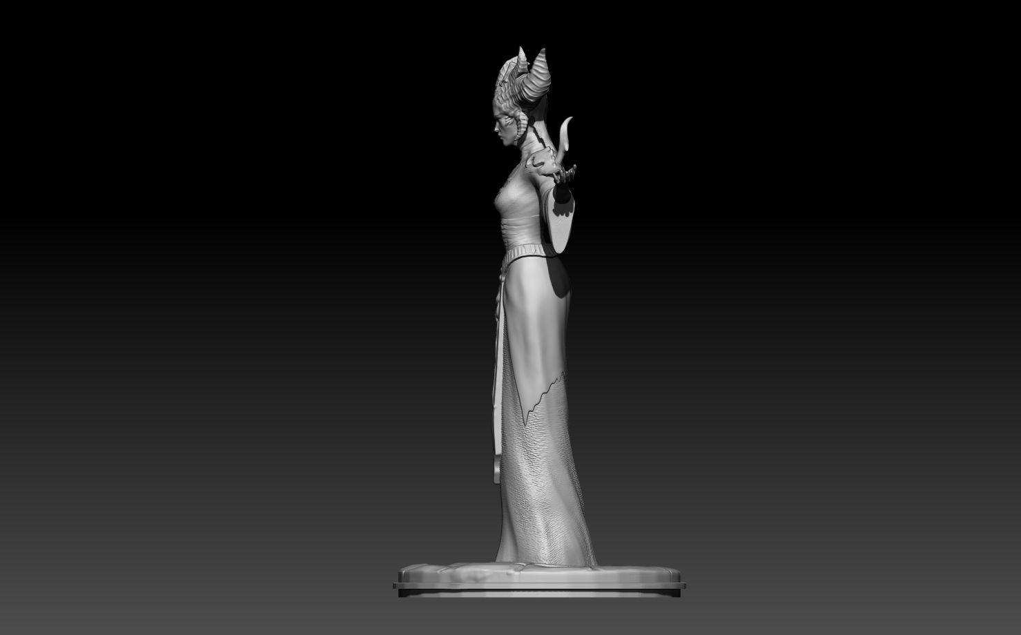 Diablo4 Lilith Print Ready Model 3D print model_4
