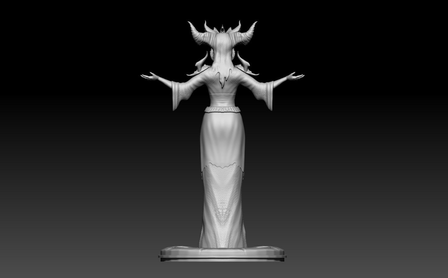 Diablo4 Lilith Print Ready Model 3D print model_5