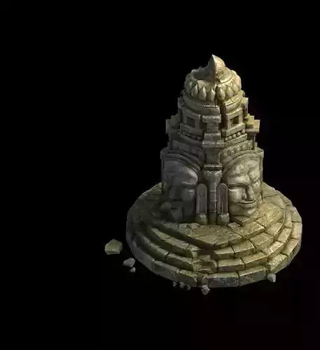 Kasai Buddha Traces forest Asura Magic array 02