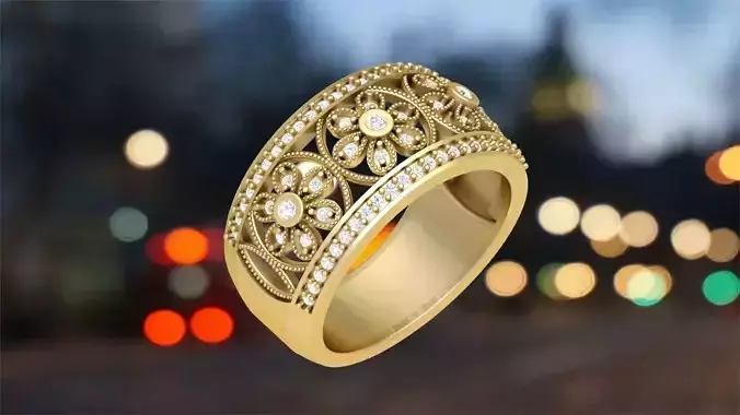 LADIES RING BSJ-R 8854