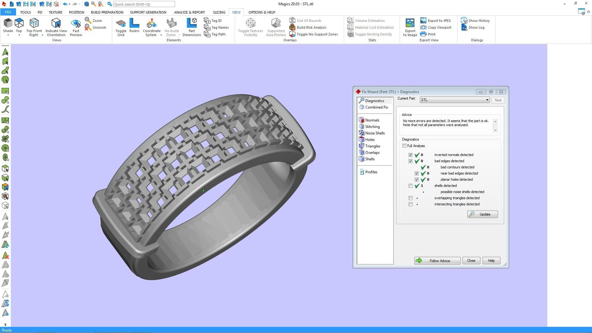 LADIES RING BSJ-R 8857 3D print model_3