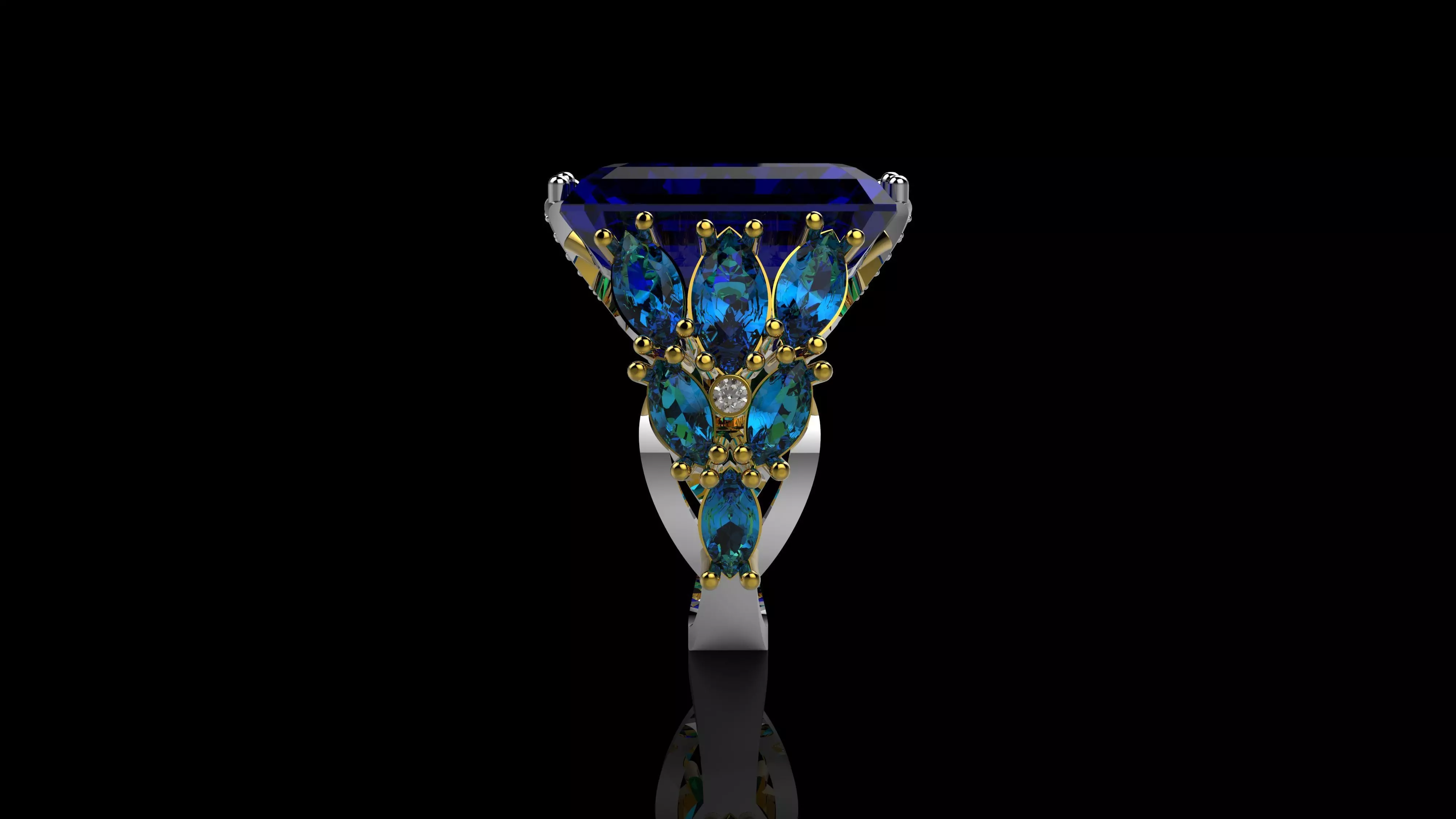 M RINGS N51 3D print model_0