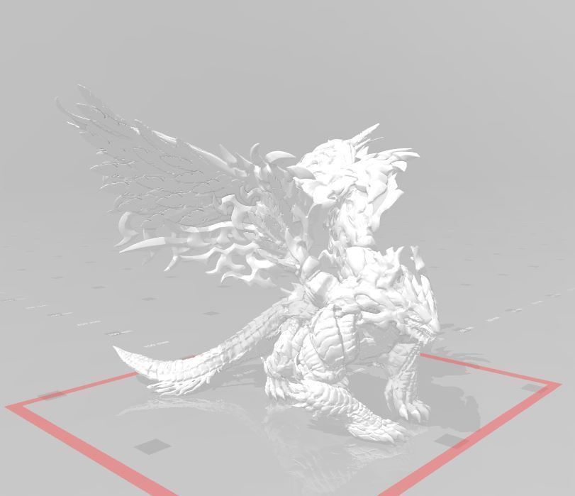 dregon nest forest dragon 3d printer model 3D print model_1