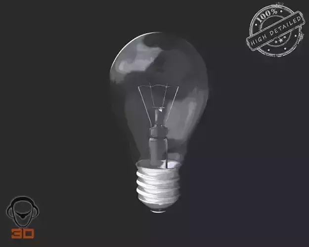 3d Bulb light