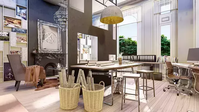 Realistic Interior Lumion Scene 