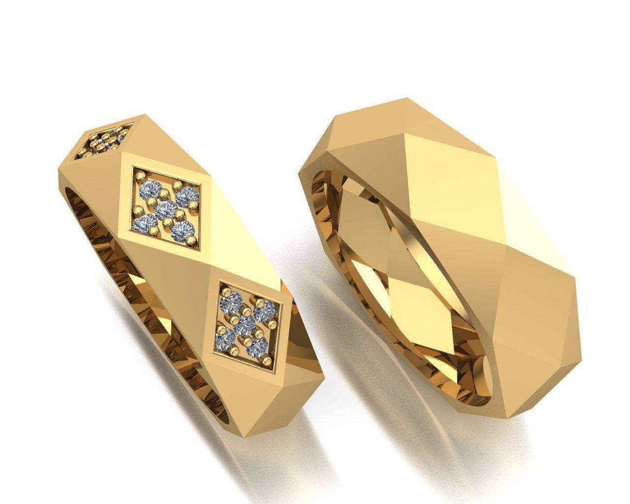 ring jewelry 3D print model_1