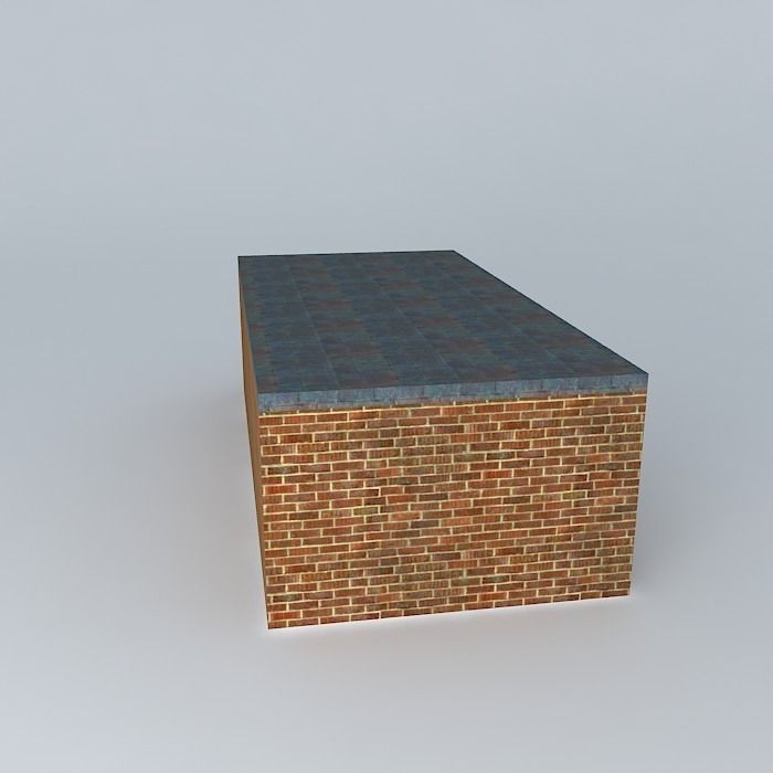 internet cafe Free 3D model_2