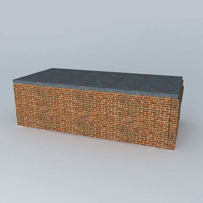 internet cafe Free 3D model_1