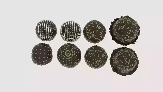 Round Chocolate Peanut 