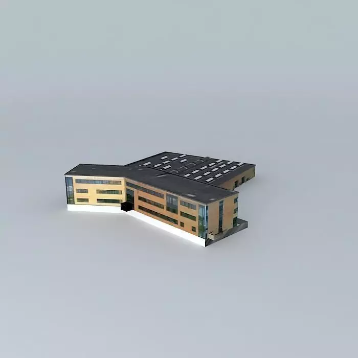 Aarhus AMC Nord House Free 3D model_0