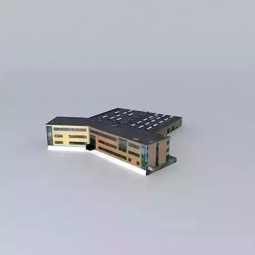 Aarhus AMC Nord House Free 3D model Aarhus AMC Nord House Free 3D model