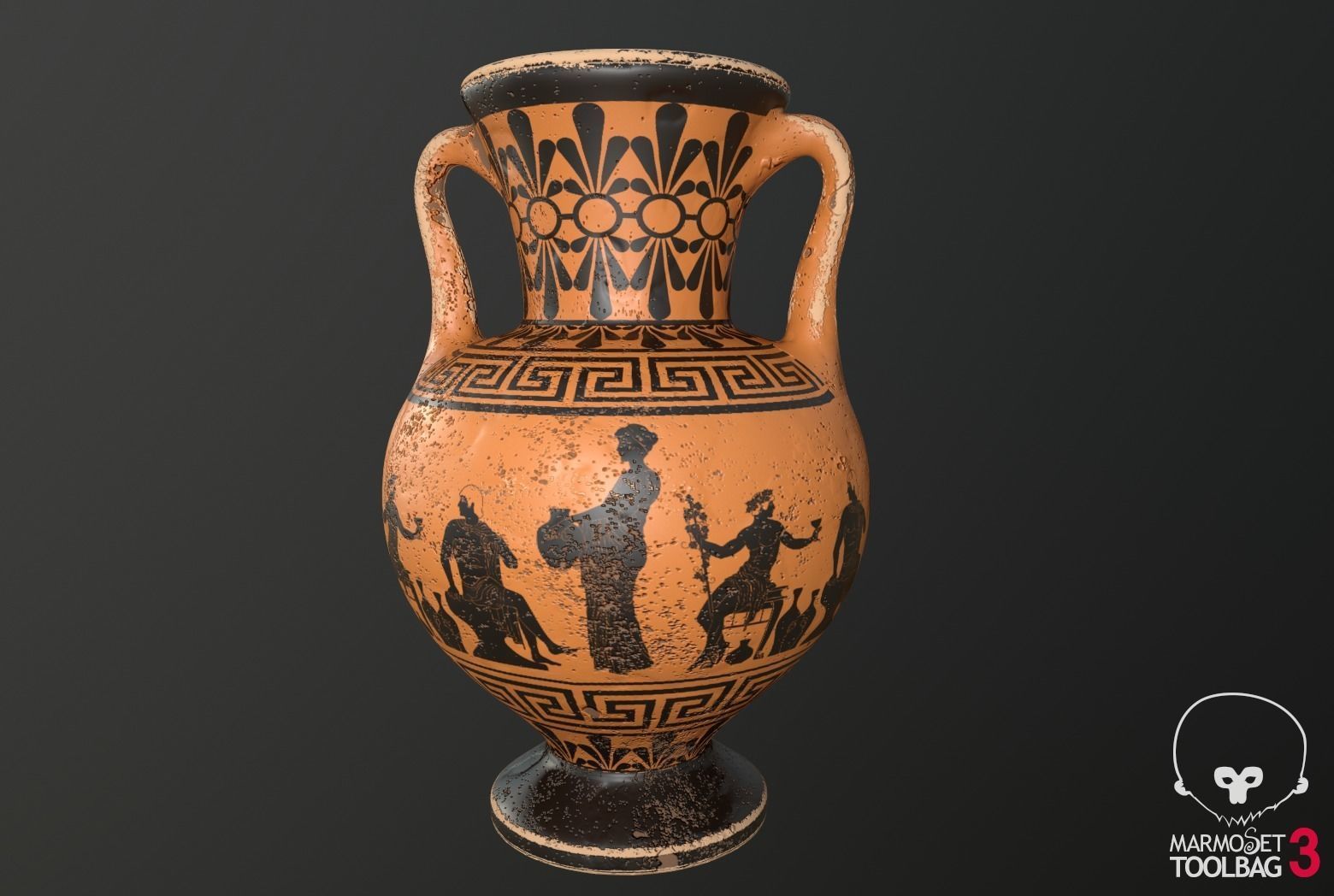 Vases Vol 01 - PBR Low-poly 3D model_2