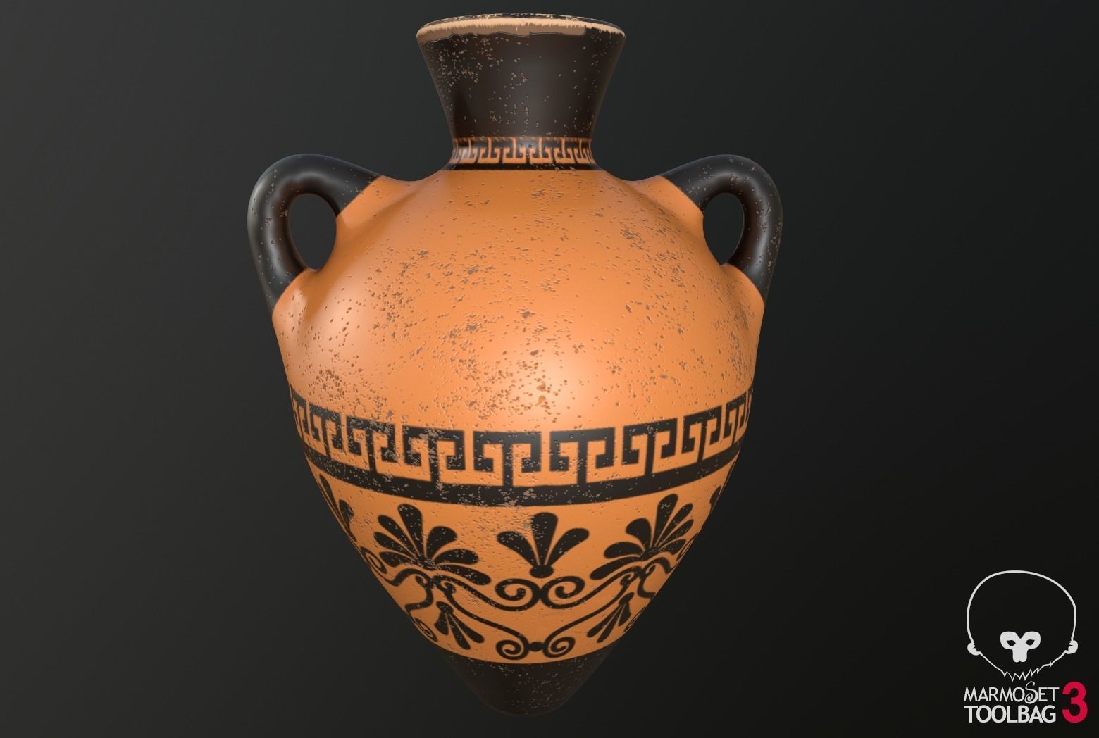 Vases Vol 01 - PBR Low-poly 3D model_5