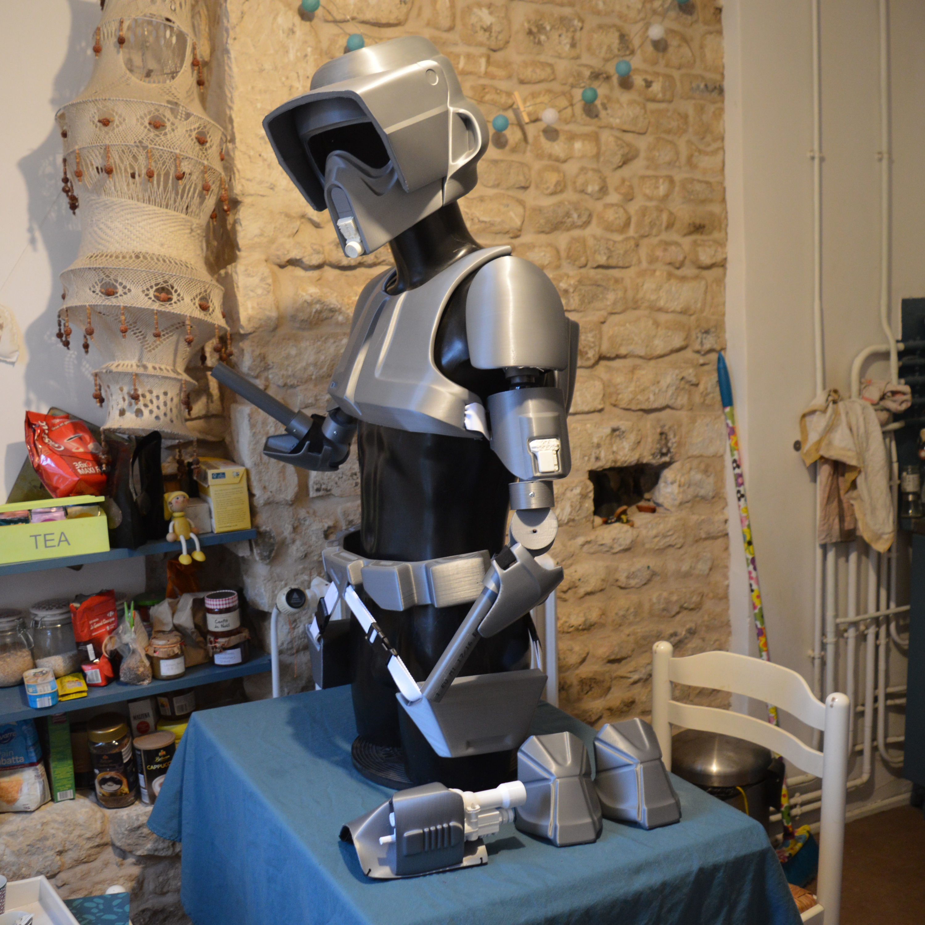 STAR WARS SCOUT TROOPER ARMOR SALMERON - HELMET SOLD SEPARATELY 3D print model_64