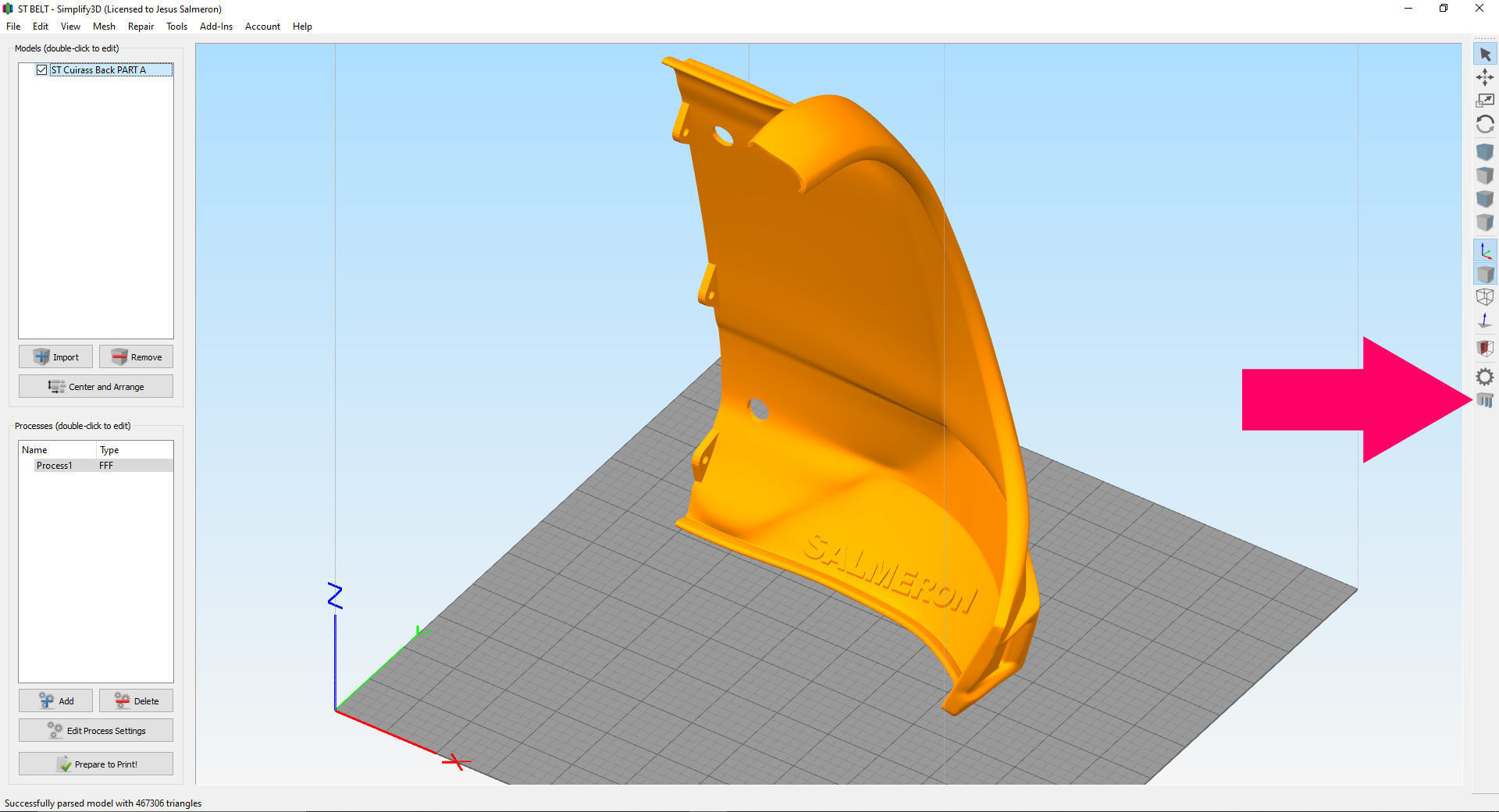 STAR WARS SCOUT TROOPER ARMOR SALMERON - HELMET SOLD SEPARATELY 3D print model_27