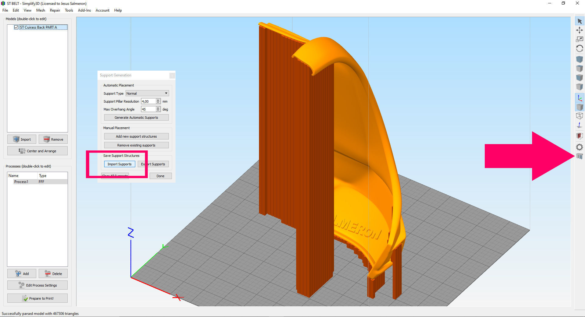STAR WARS SCOUT TROOPER ARMOR SALMERON - HELMET SOLD SEPARATELY 3D print model_28