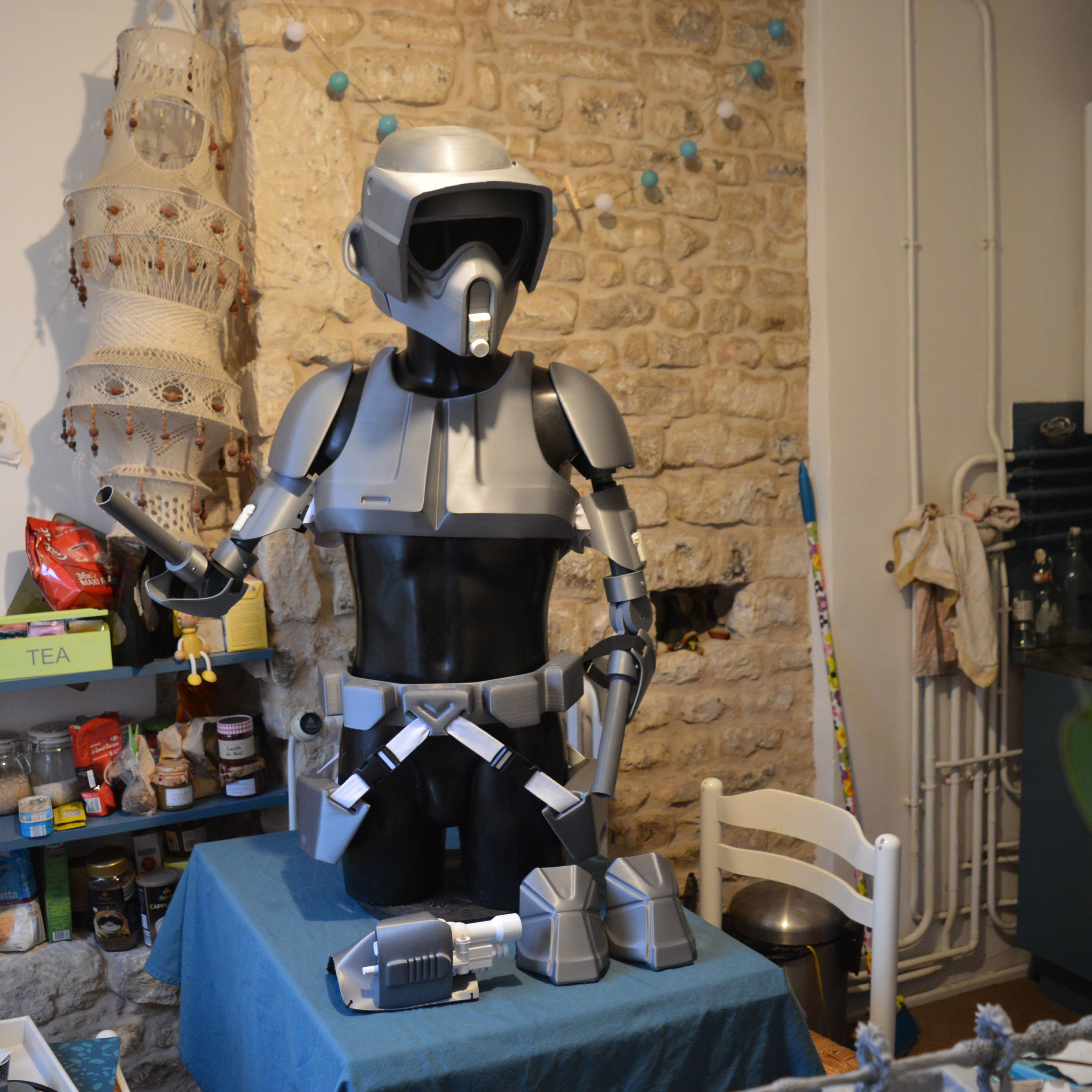 STAR WARS SCOUT TROOPER ARMOR SALMERON - HELMET SOLD SEPARATELY 3D print model_66