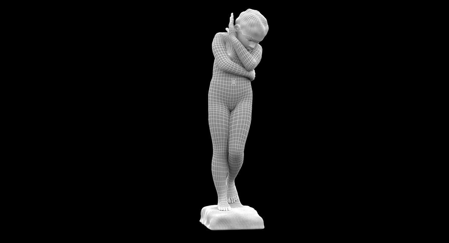 Auguste Rodin Eva Eve 3D model_5
