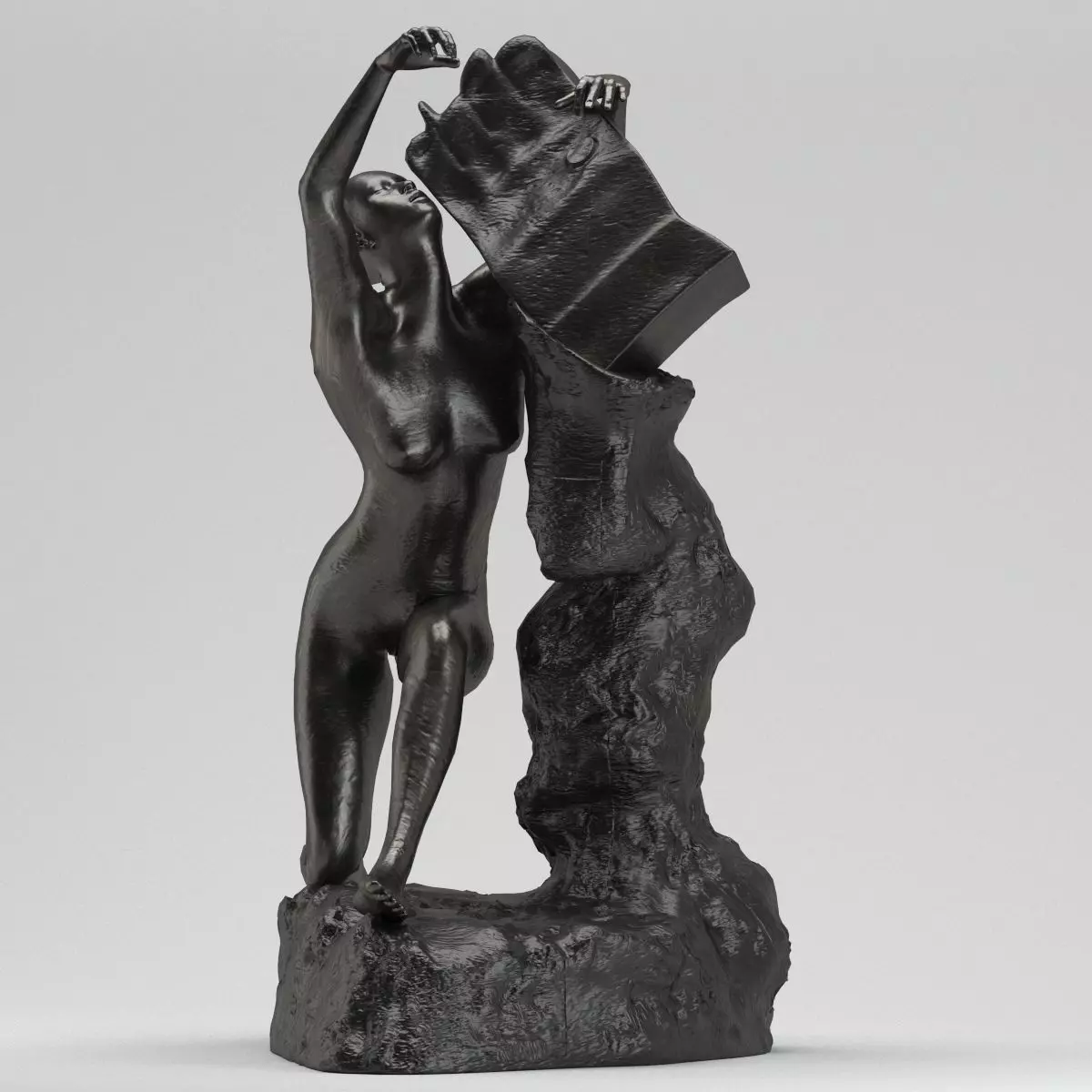 Auguste Rodin Orpheus 3D model_0