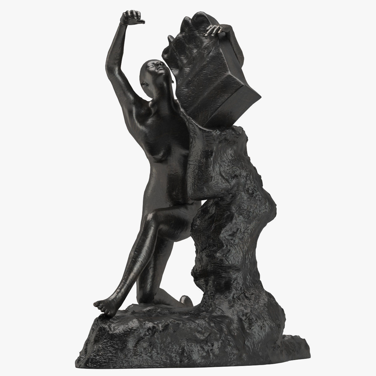 Auguste Rodin Orpheus 3D model_5