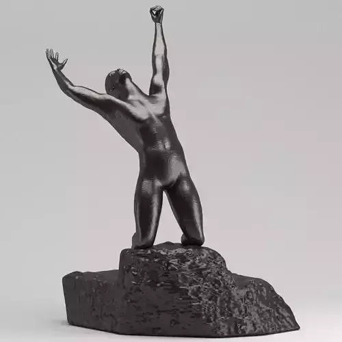 Auguste Rodin The Prodigal Son 3D model