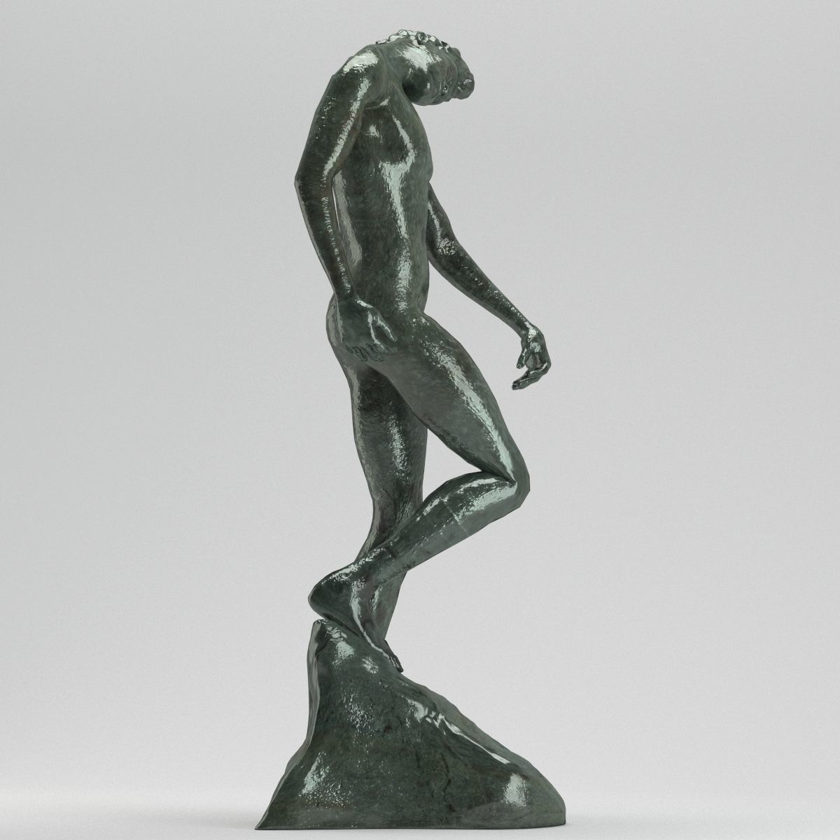 Auguste Rodin The Shade 3D model_1