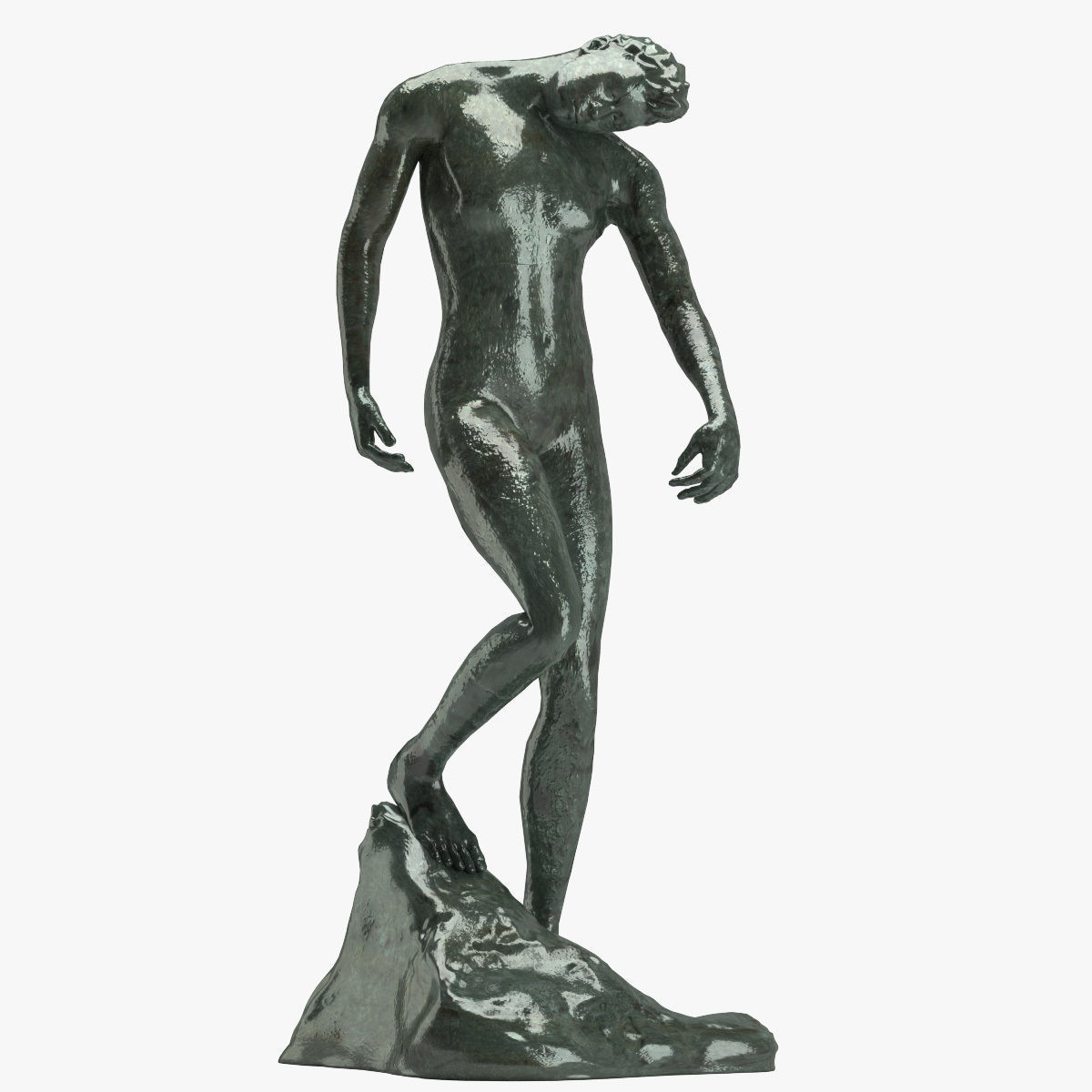 Auguste Rodin The Shade 3D model_3