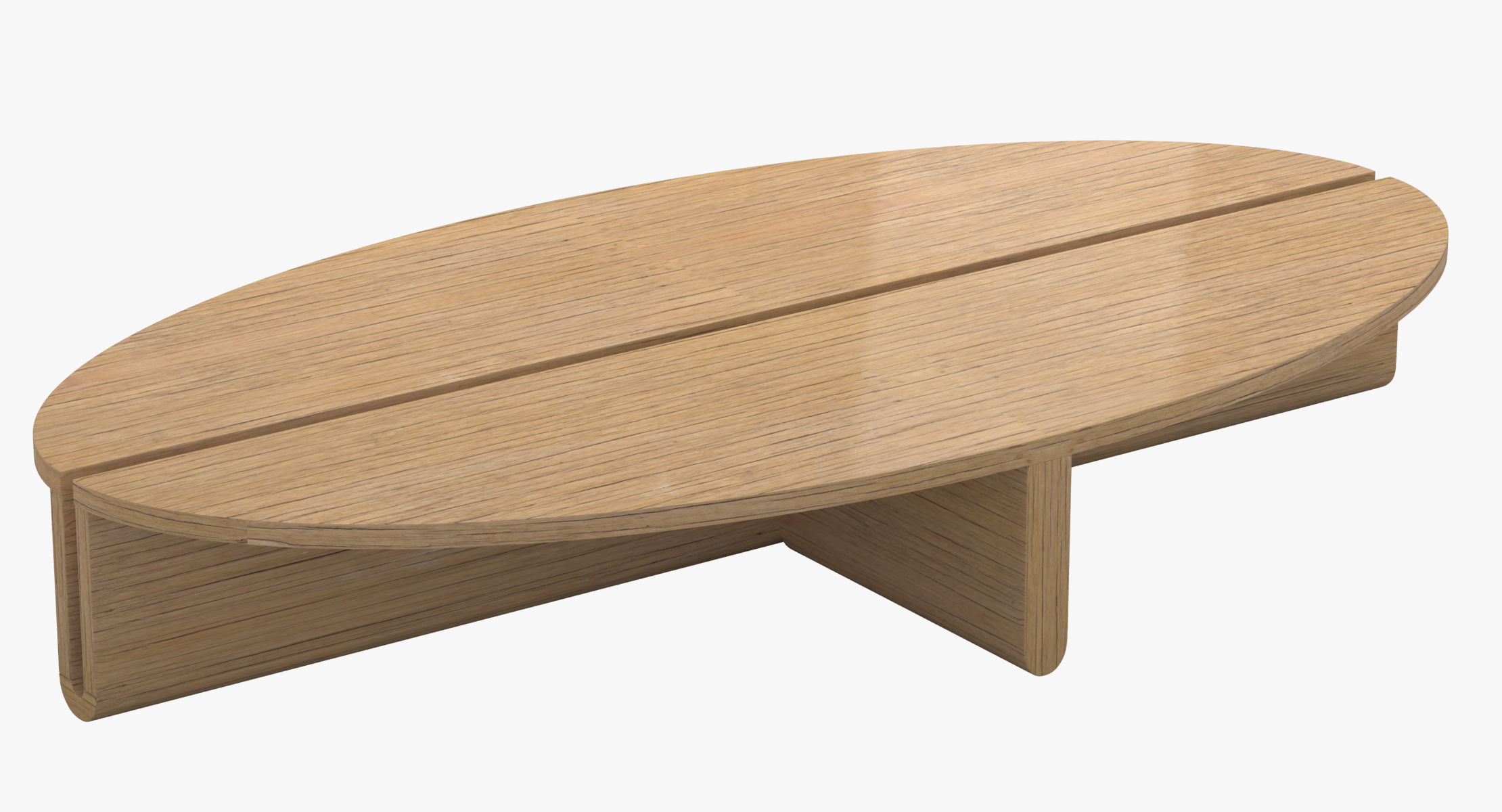 Avenue Road Dup Oval Table 3D model_4