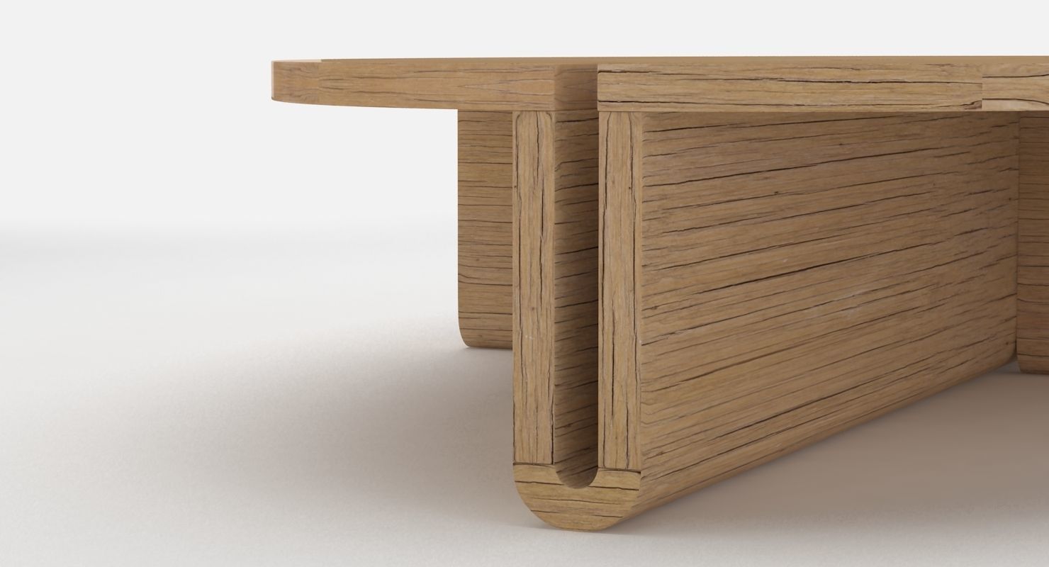 Avenue Road Dup Oval Table 3D model_5