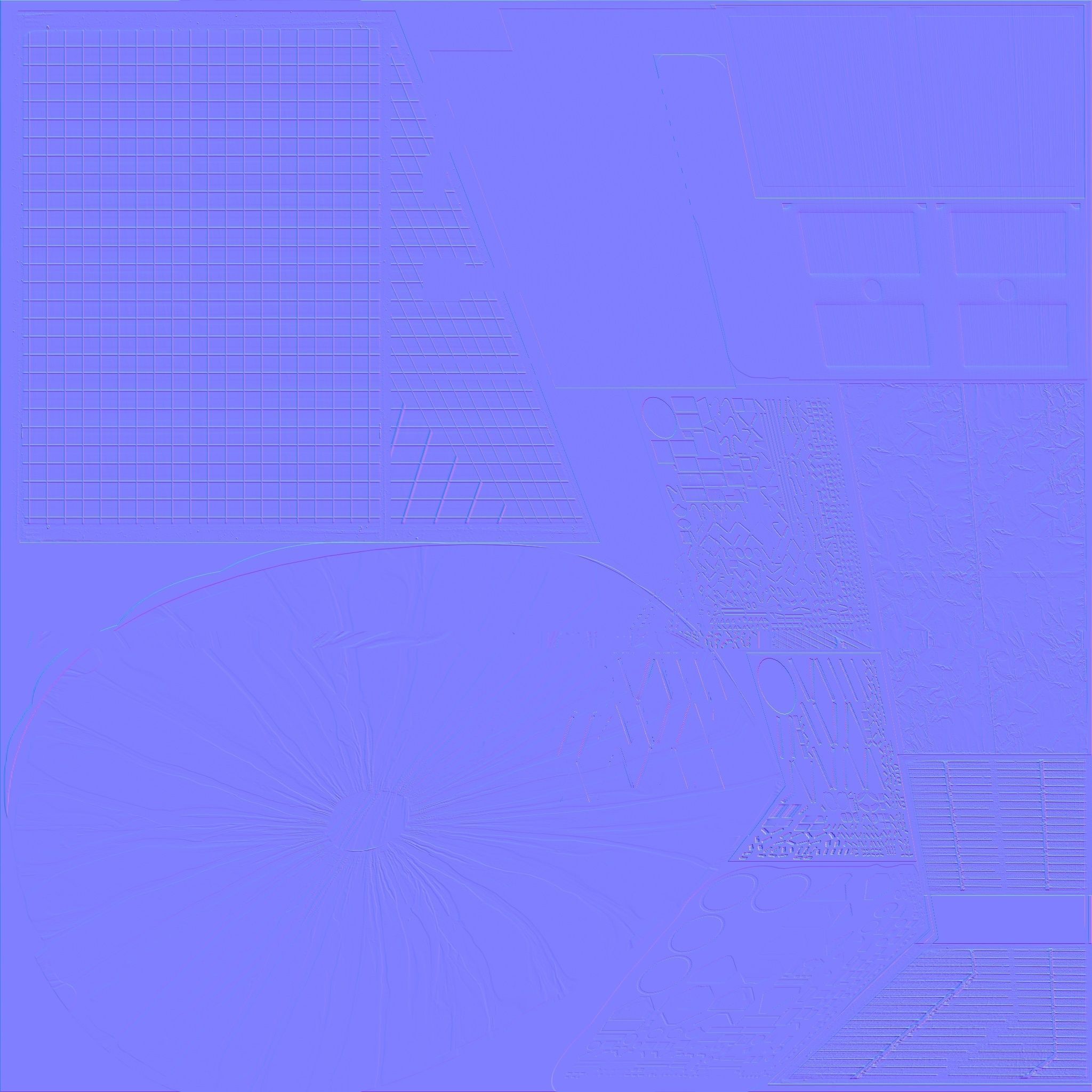 Dawn probe game ready Low-poly 3D model_5