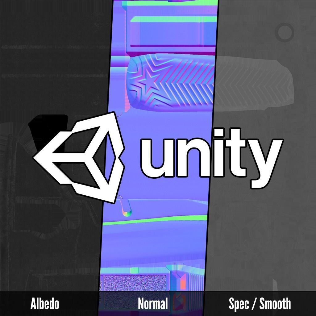 BCMGUNFIGHTER Mod 0 AR15 Collapsible Buttstock Low-poly 3D model_30