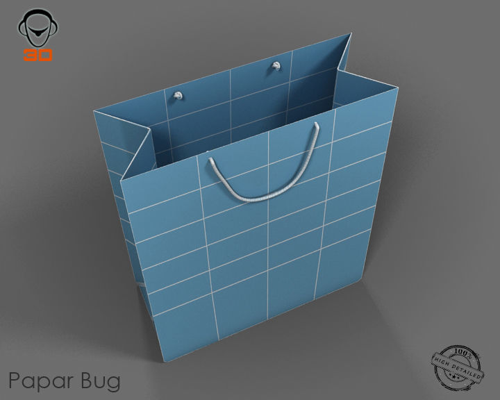 Paper Bag 3D model_6