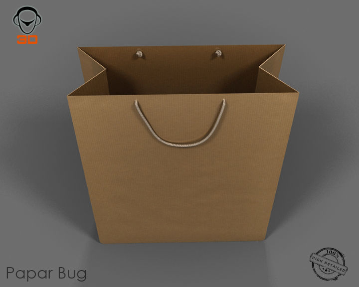 Paper Bag 3D model_4