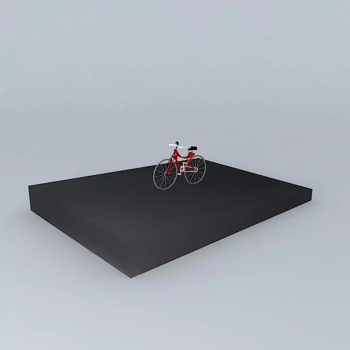 Red Bike Free 3D model