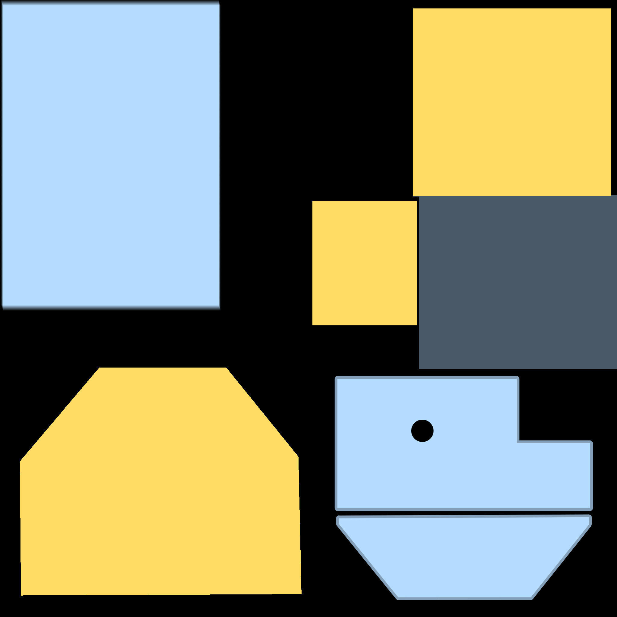Rosetta probe with philae lander game ready Low-poly 3D model_5