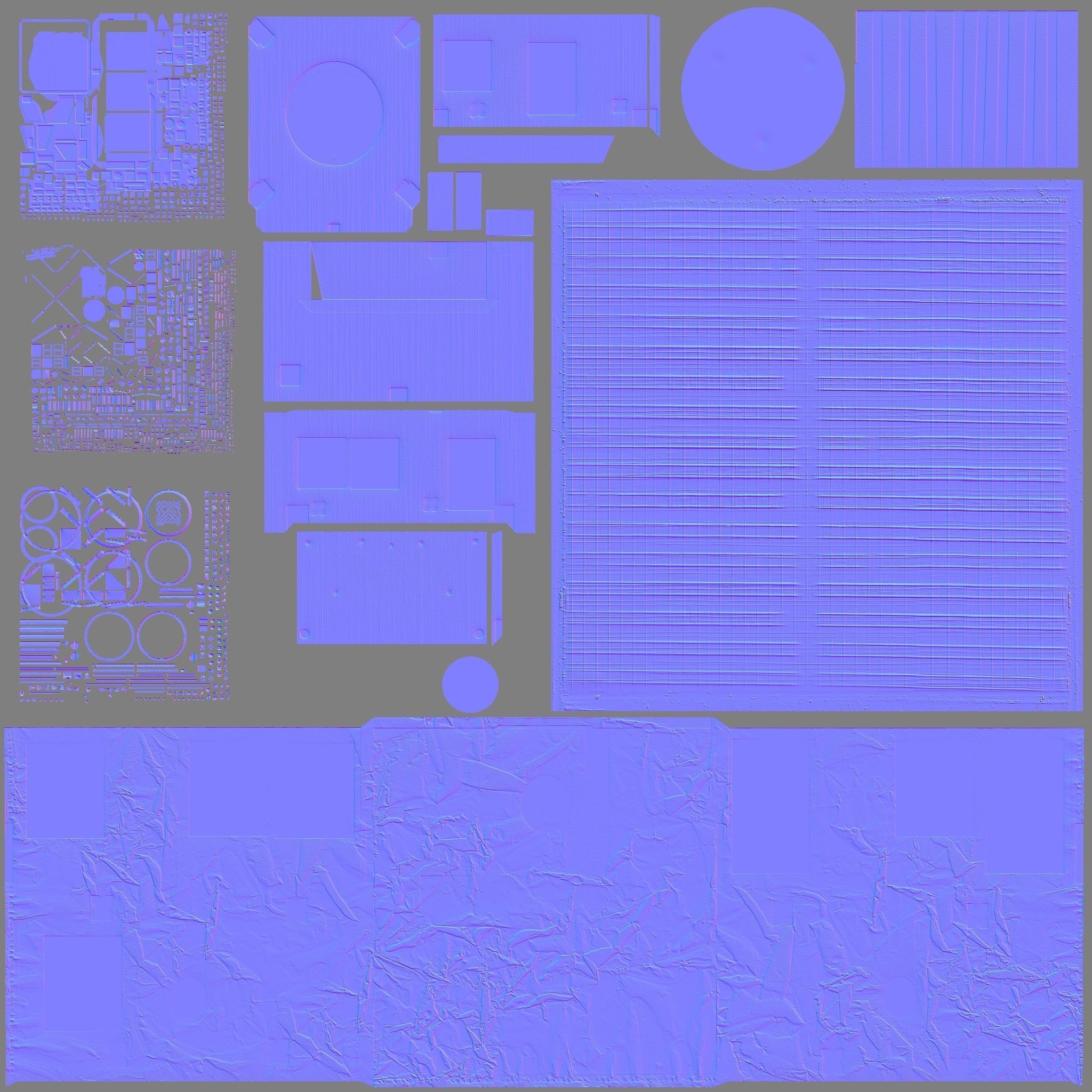 Rosetta probe with philae lander game ready Low-poly 3D model_9