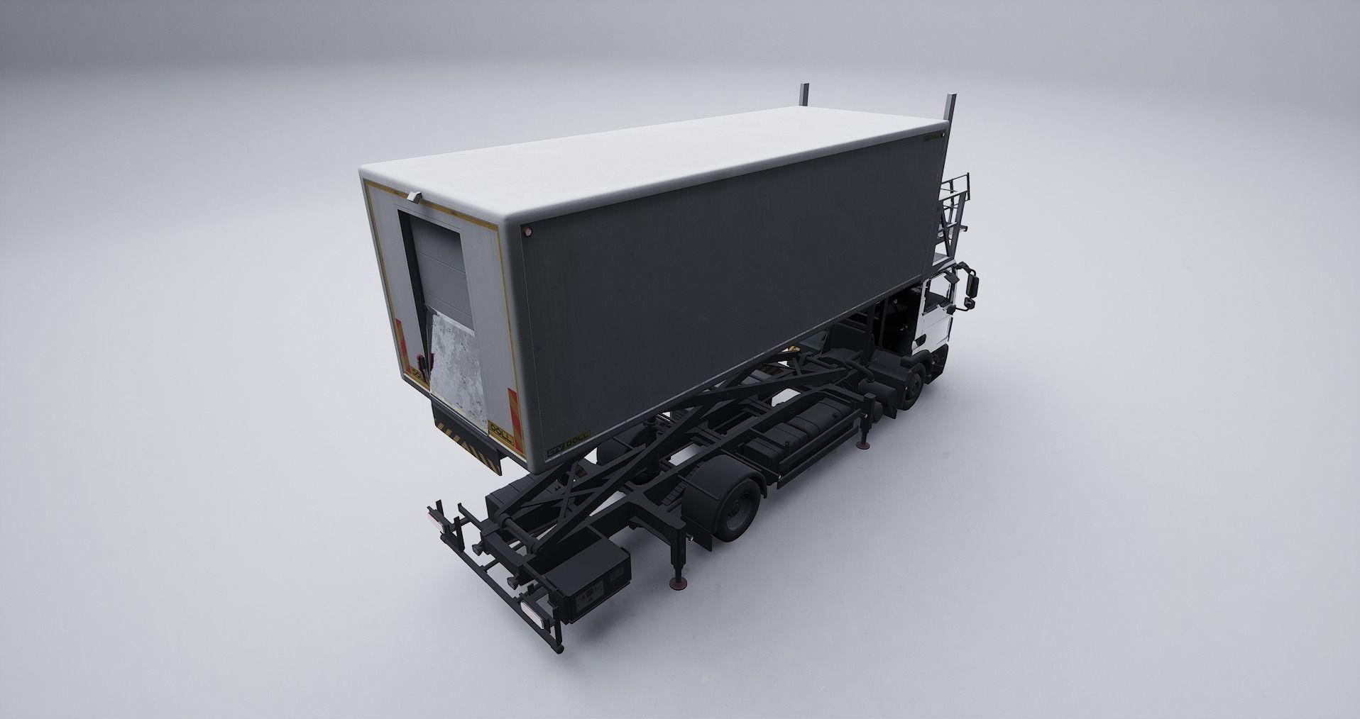 Airport Catering Truck 3D model_8