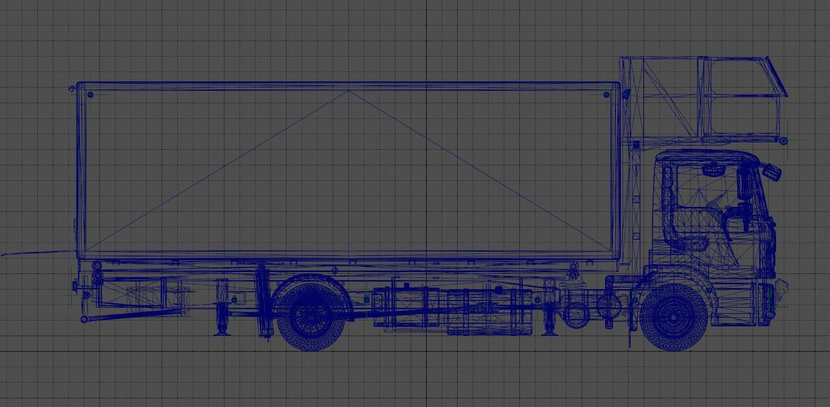 Airport Catering Truck 3D model_13