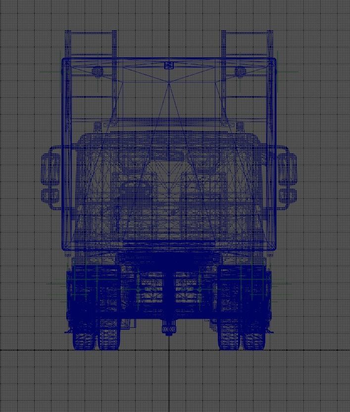 Airport Catering Truck 3D model_12