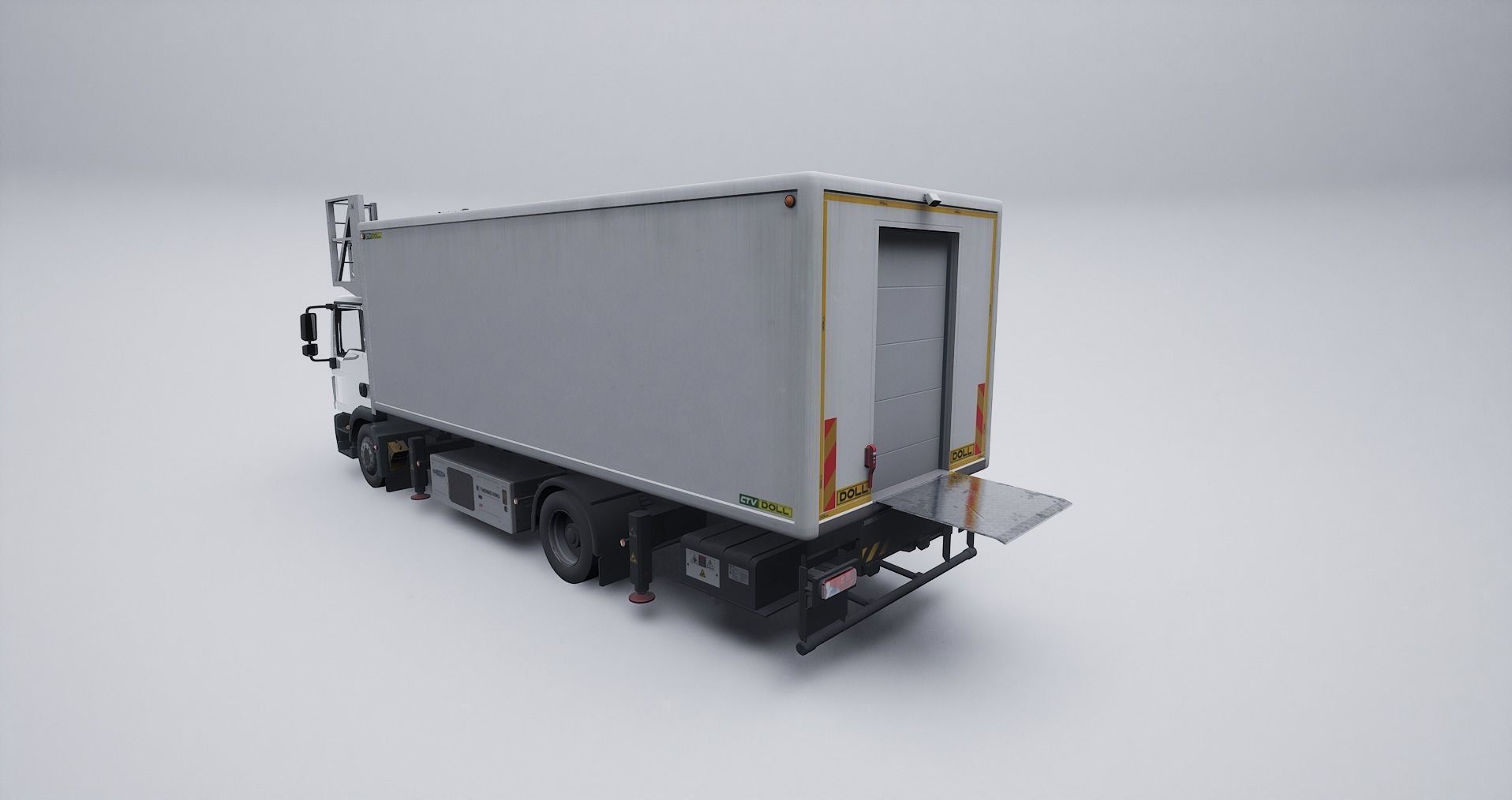 Airport Catering Truck 3D model_2
