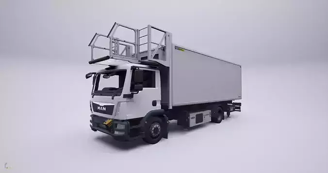 Airport Catering Truck 3D model