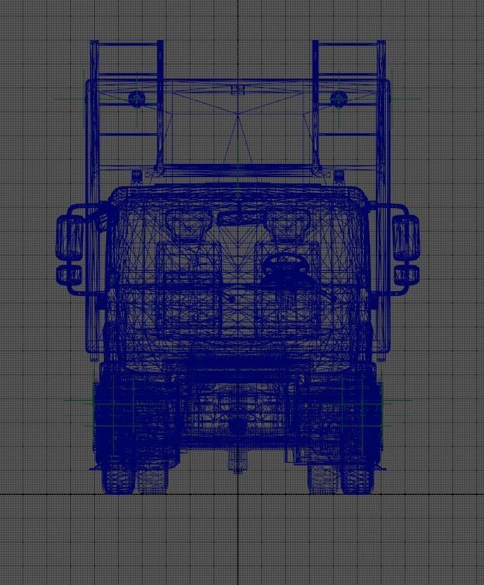 Airport Catering Truck 3D model_11