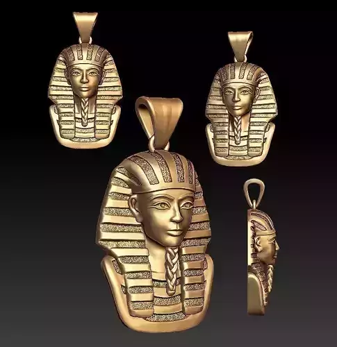 Pharaoh pendant 3D print model
