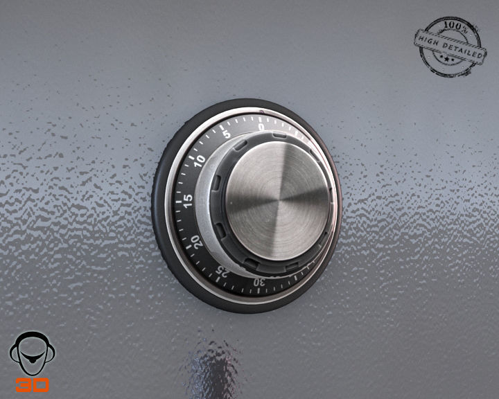 Safe Rigged 3D model_2