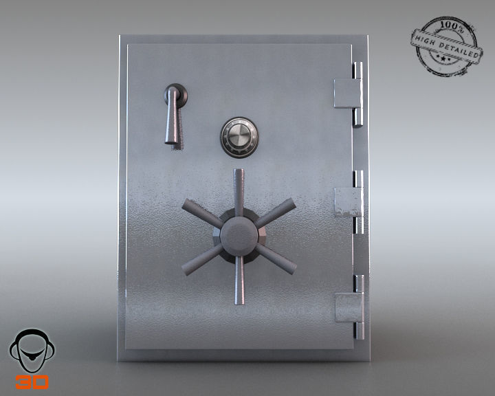 Safe Rigged 3D model_3