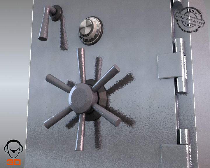 Safe Rigged 3D model_4