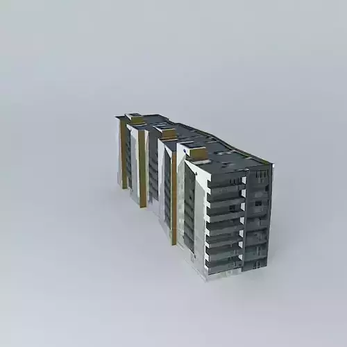 Old apartament building in Kaunas